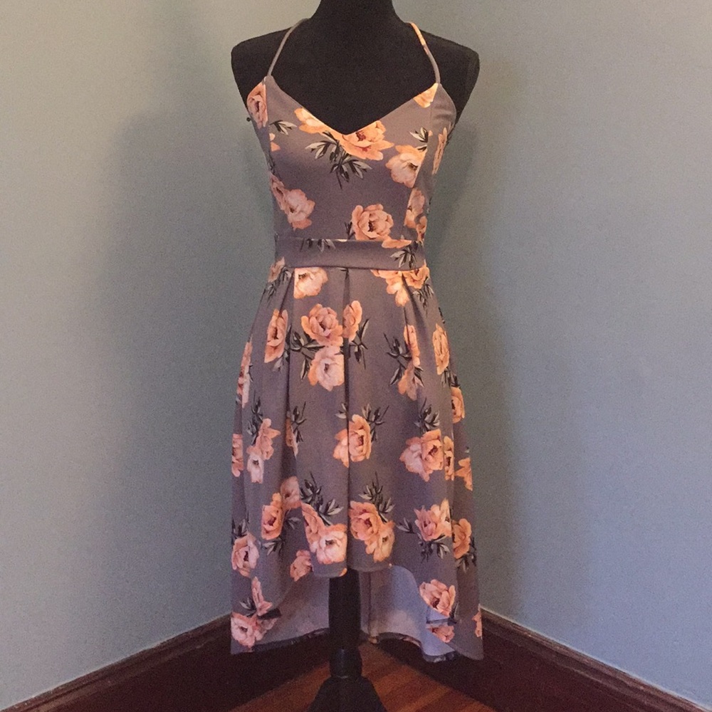 Semi-formal floral dress